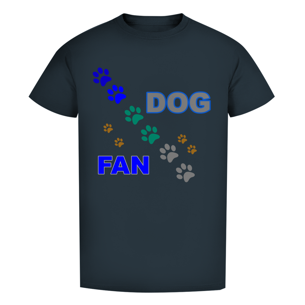 Herren Premium Bio T-Shirt mit dem Hundedesign "Dogfan Herren 1"
