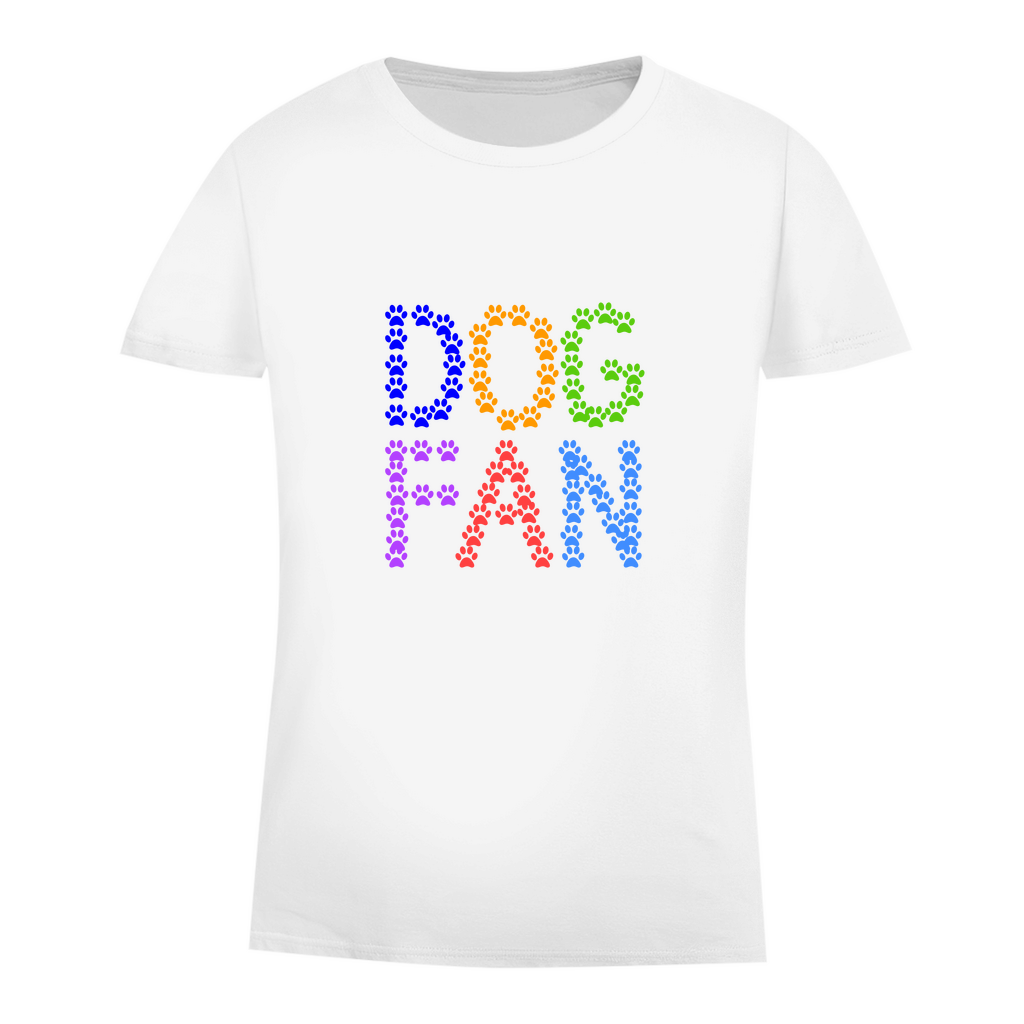 Damen Premium Bio T-Shirt mit dem Hundedesign "Dogfan_Vers 1"