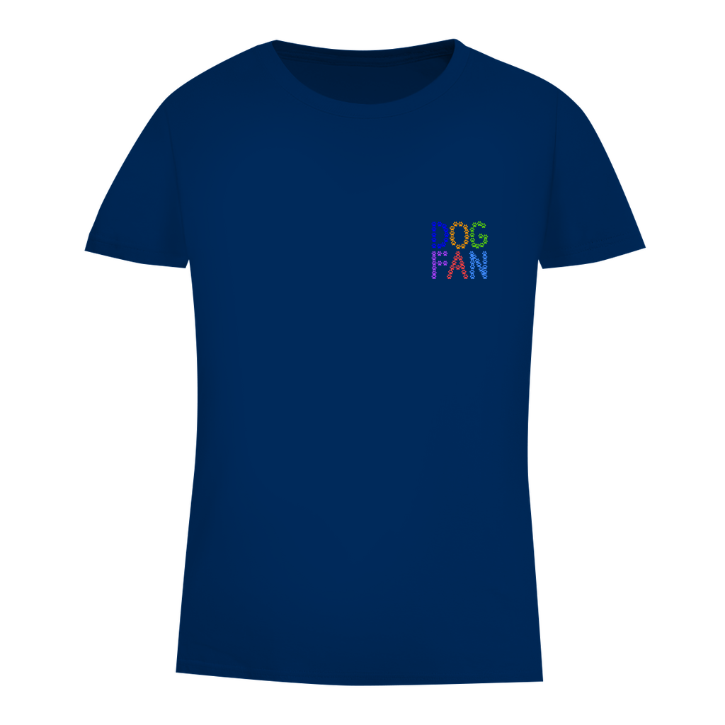 Damen Premium Bio T-Shirt mit dem Hundedesign "Dogfan2_Nr.2"