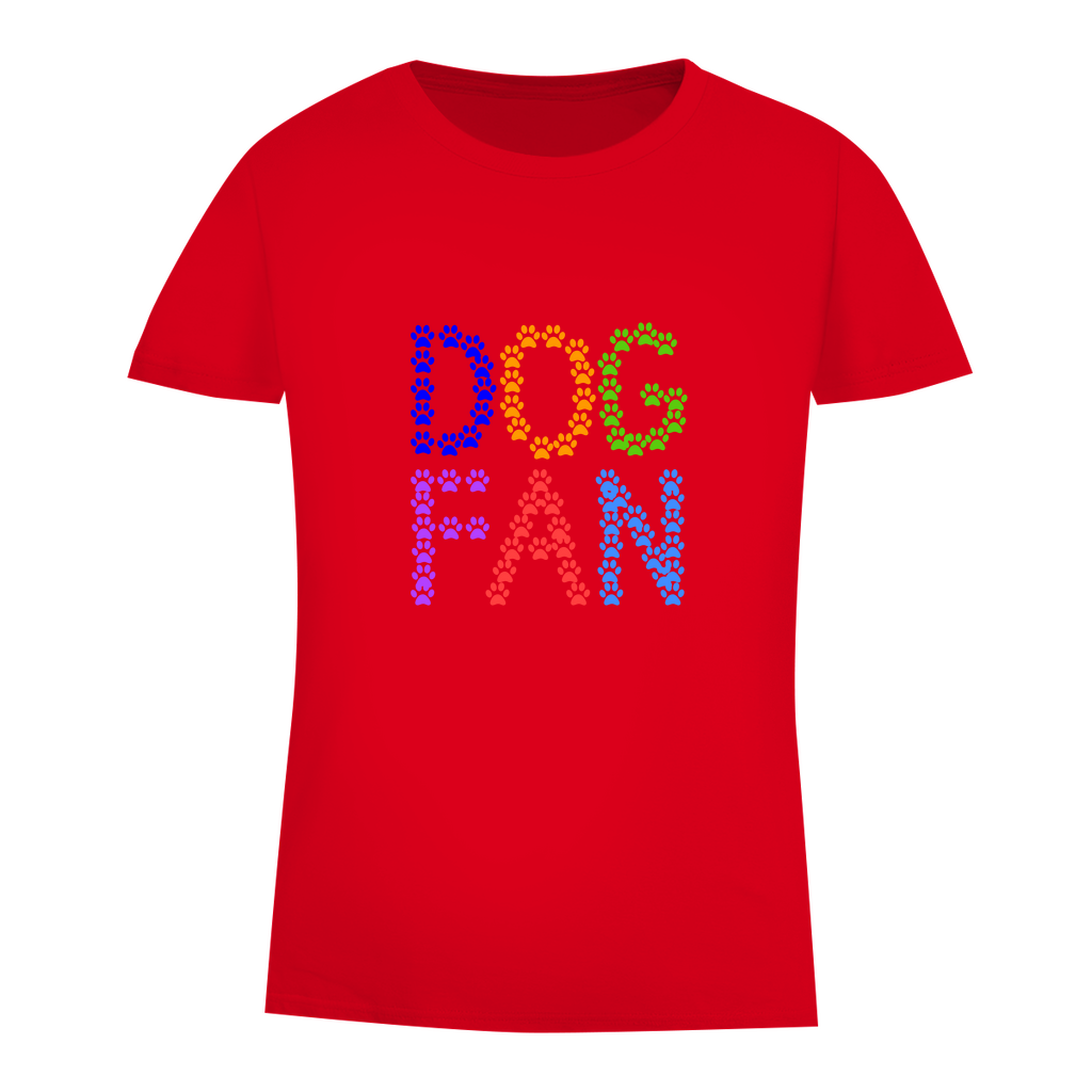 Damen Premium Bio T-Shirt mit dem Hundedesign "Dogfan_Vers 1"