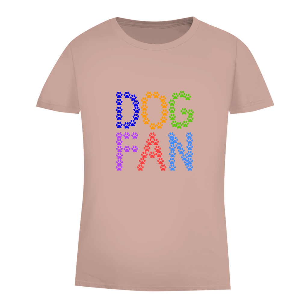 Damen Premium Bio T-Shirt mit dem Hundedesign "Dogfan_Vers 1"