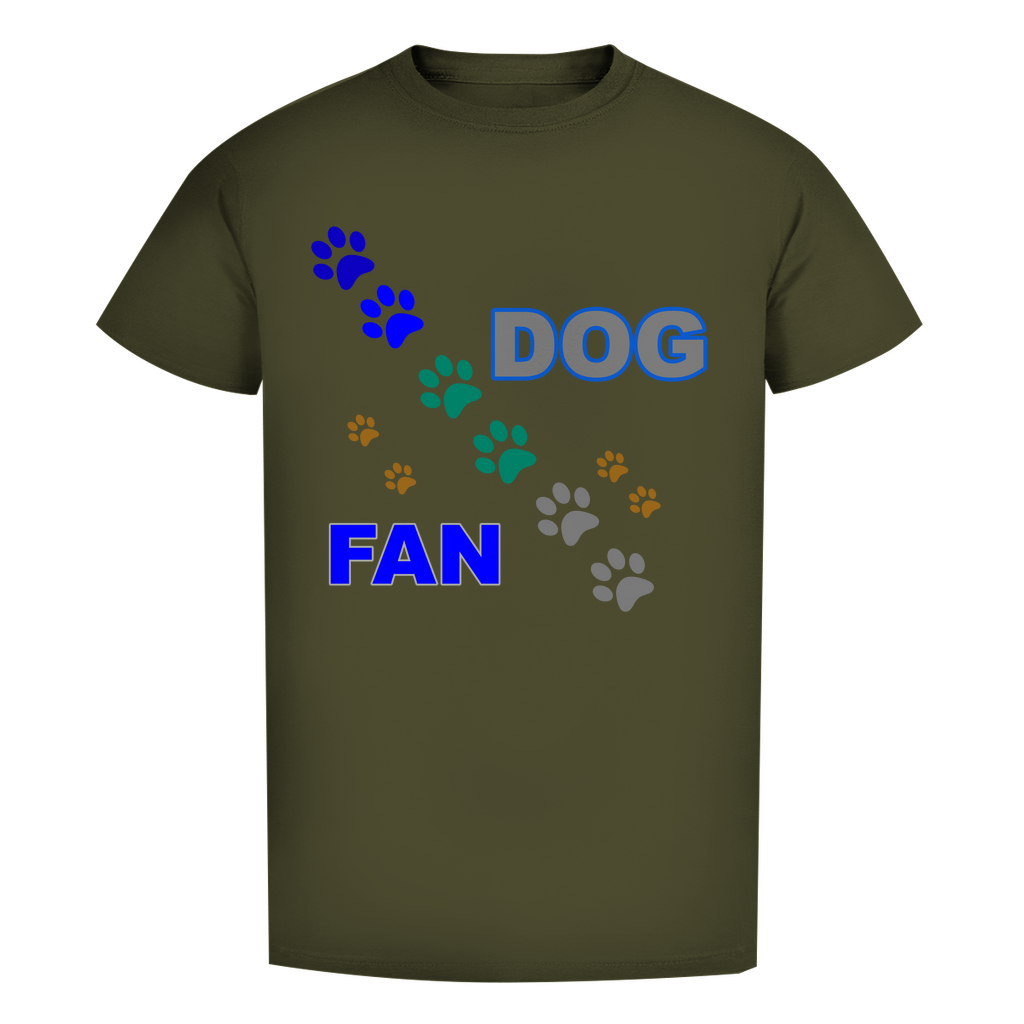 Herren Premium Bio T-Shirt mit dem Hundedesign "Dogfan Herren 1"