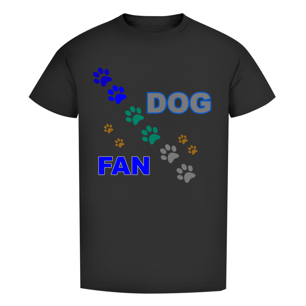 Herren Premium Bio T-Shirt mit dem Hundedesign "Dogfan Herren 1"