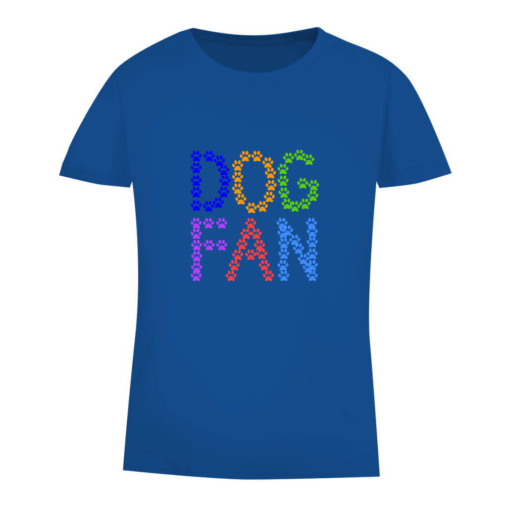 Damen Premium Bio T-Shirt mit dem Hundedesign "Dogfan_Vers 1"