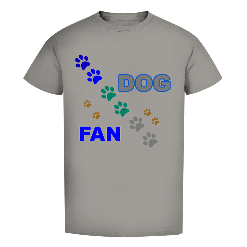 Herren Premium Bio T-Shirt mit dem Hundedesign "Dogfan Herren 1"
