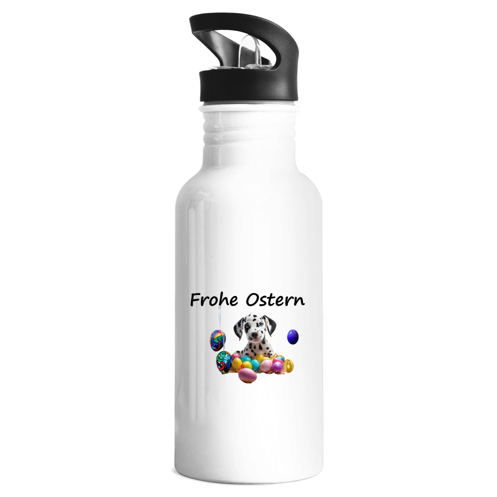 Edelstahl-Trinkflasche "Mops Ostern 1"