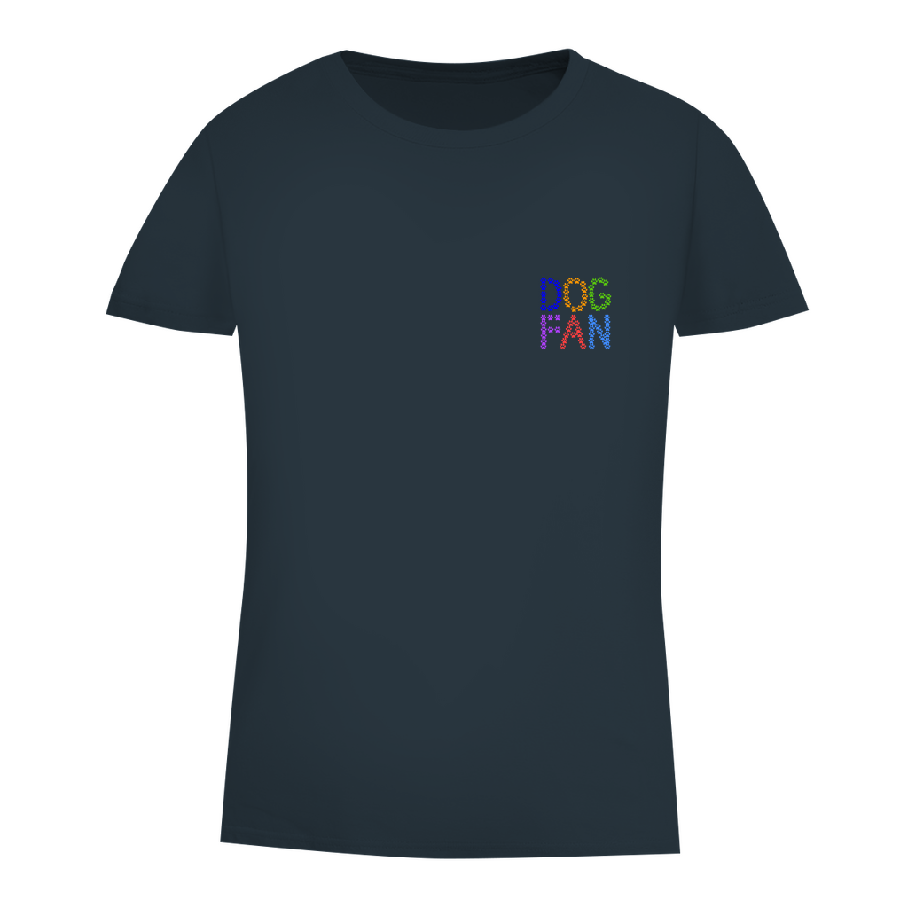 Damen Premium Bio T-Shirt mit dem Hundedesign "Dogfan2_Nr.2"