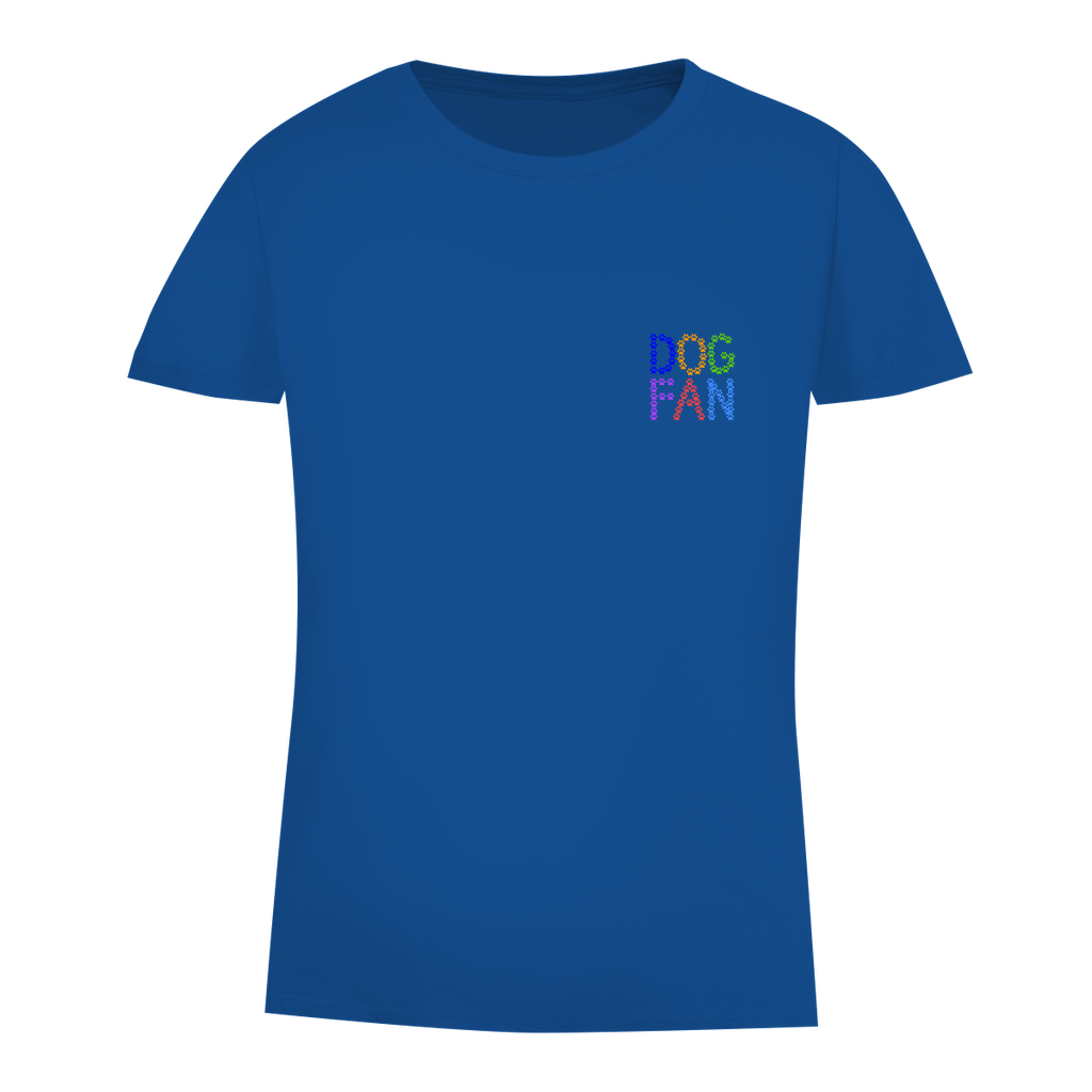 Damen Premium Bio T-Shirt mit dem Hundedesign "Dogfan2_Nr.2"