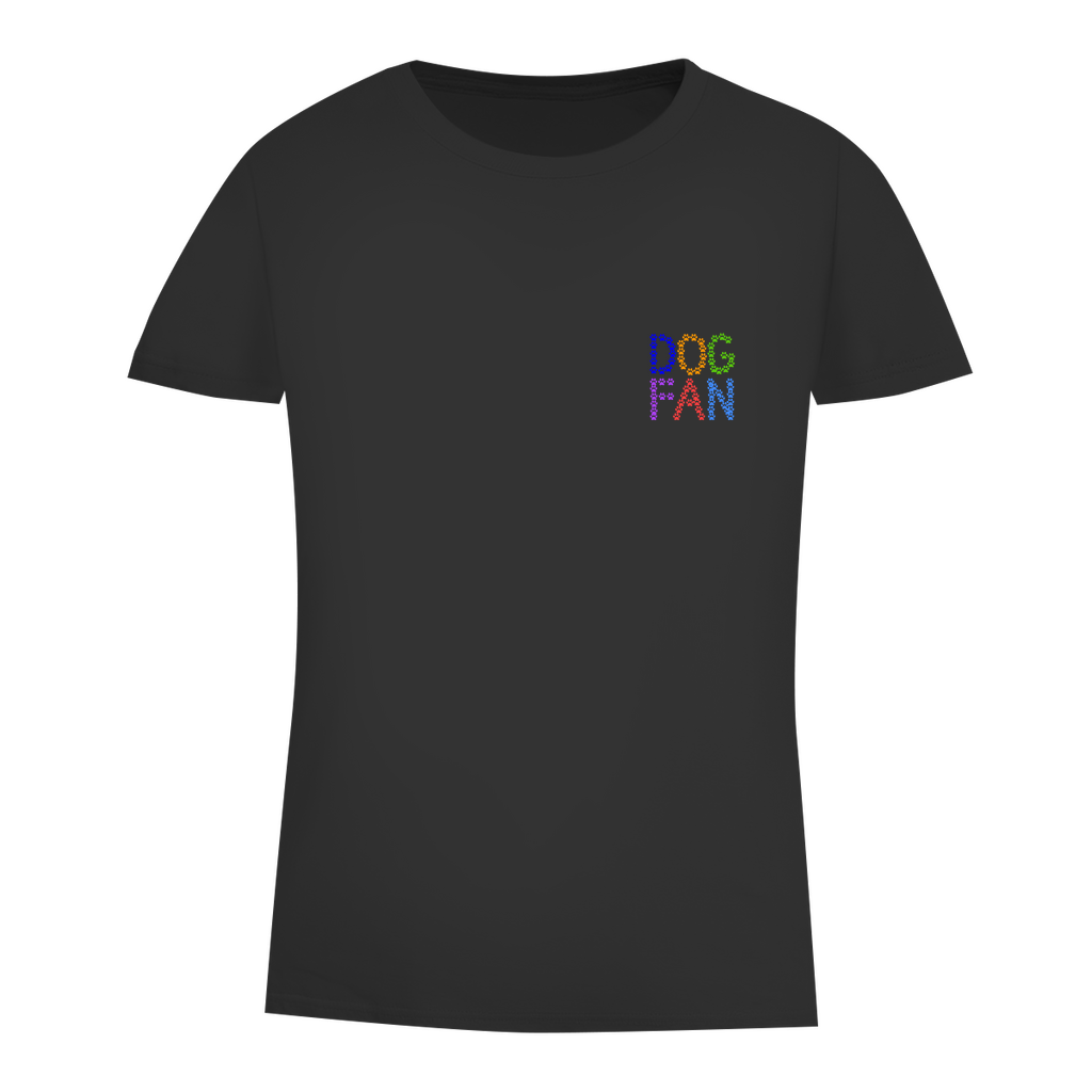 Damen Premium Bio T-Shirt mit dem Hundedesign "Dogfan2_Nr.2"
