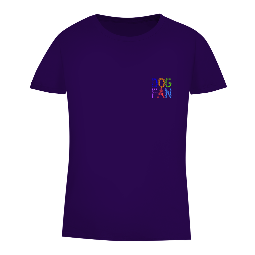 Damen Premium Bio T-Shirt mit dem Hundedesign "Dogfan2_Nr.2"