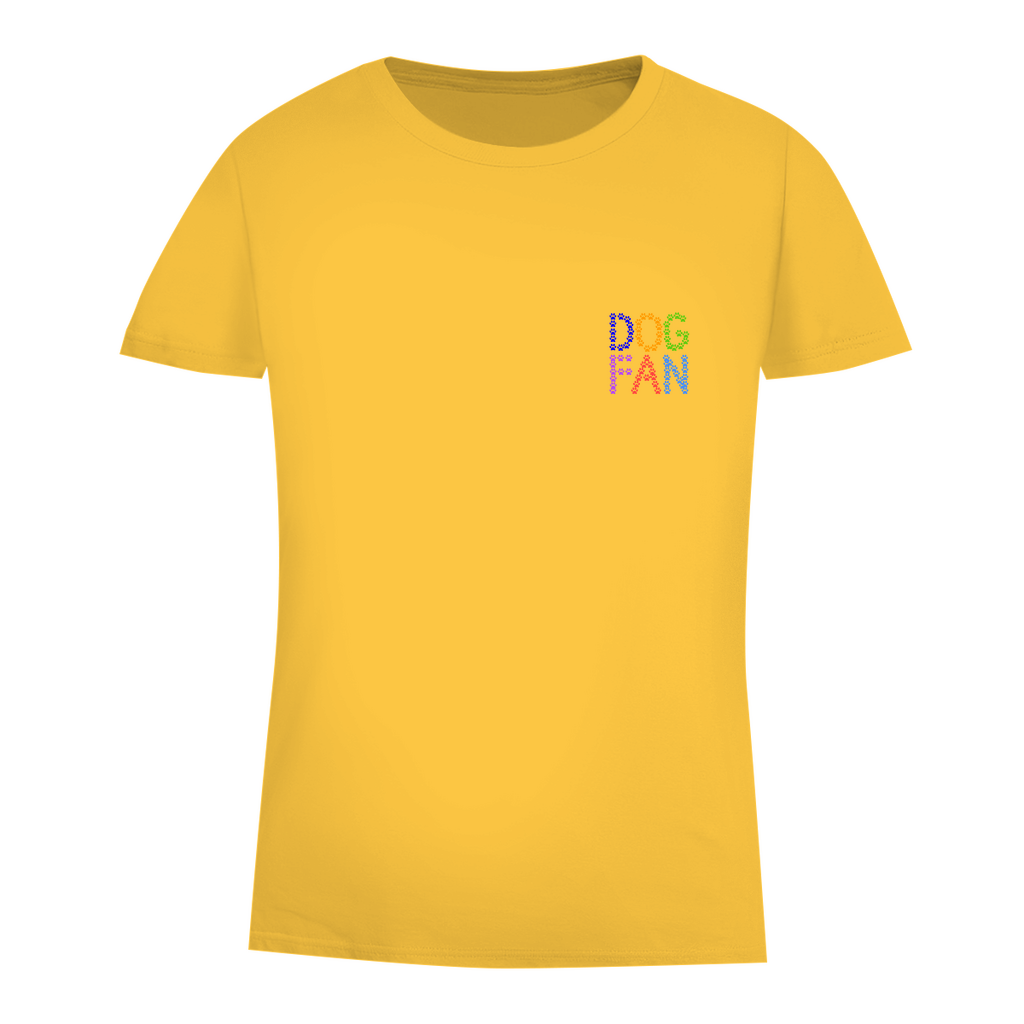 Damen Premium Bio T-Shirt mit dem Hundedesign "Dogfan2_Nr.2"