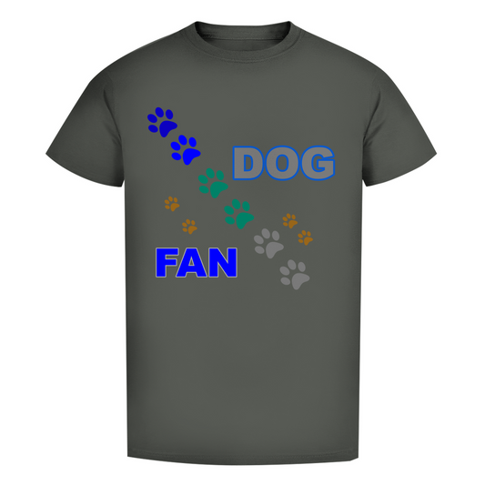 Herren Premium Bio T-Shirt mit dem Hundedesign "Dogfan Herren 1"