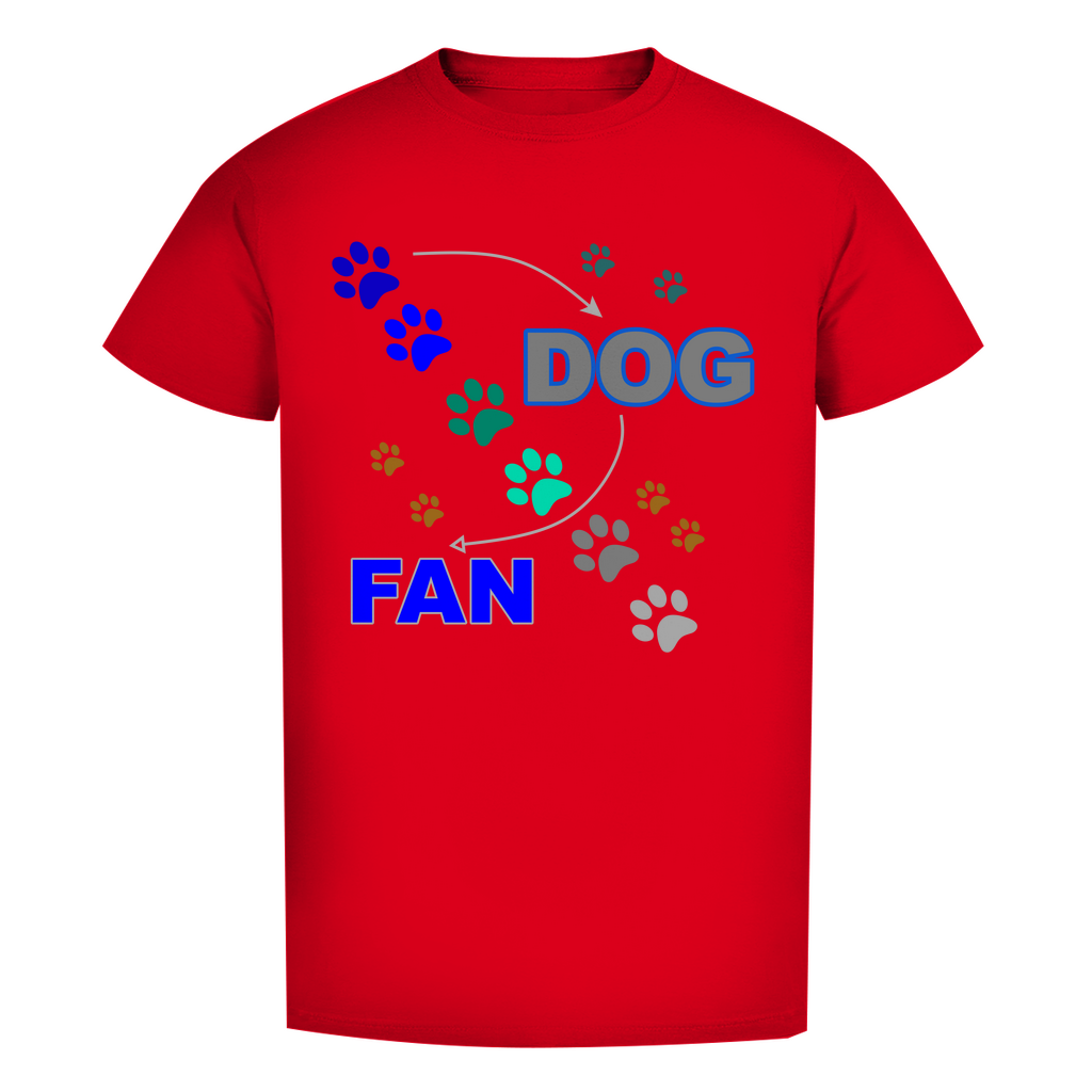 Herren Premium Bio T-Shirt mit dem Hundedesign "Dogfan Herren Vers 2"
