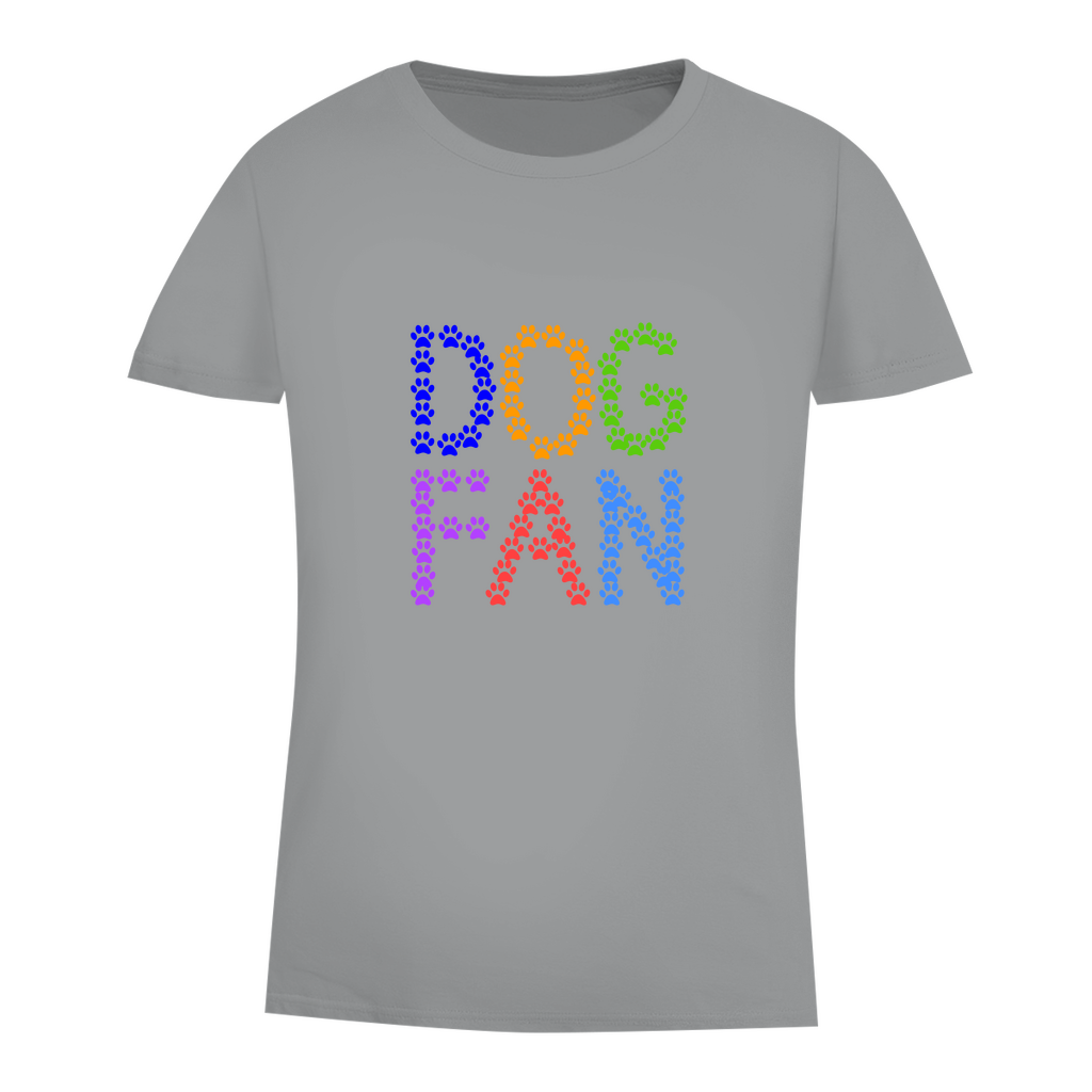 Damen Premium Bio T-Shirt mit dem Hundedesign "Dogfan_Vers 1"