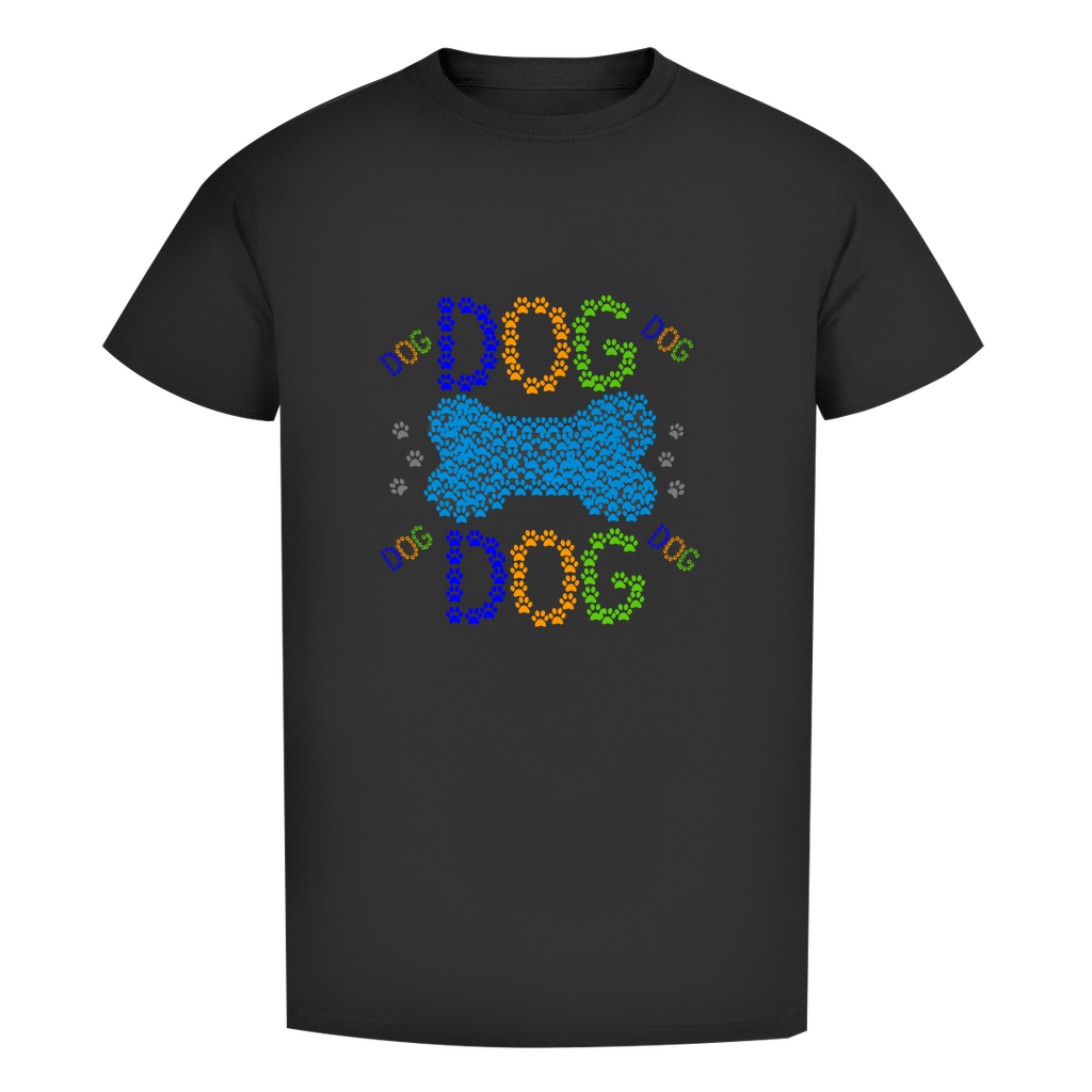 Herren Premium Bio T-Shirt mit dem Hundedesign"DogKnochen1"