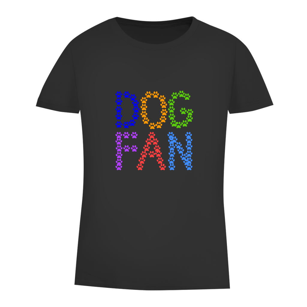 Damen Premium Bio T-Shirt mit dem Hundedesign "Dogfan_Vers 1"