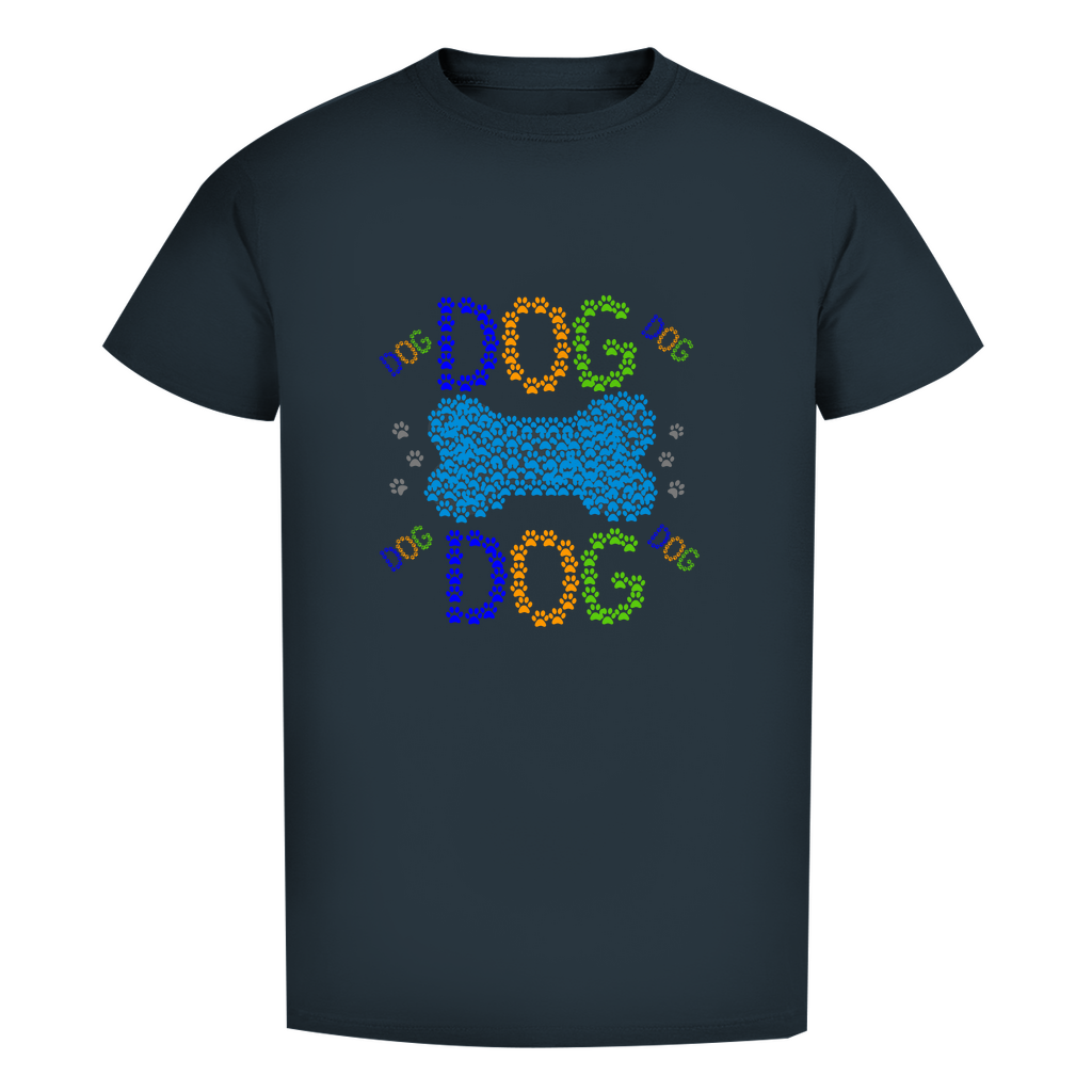 Herren Premium Bio T-Shirt mit dem Hundedesign"DogKnochen1"