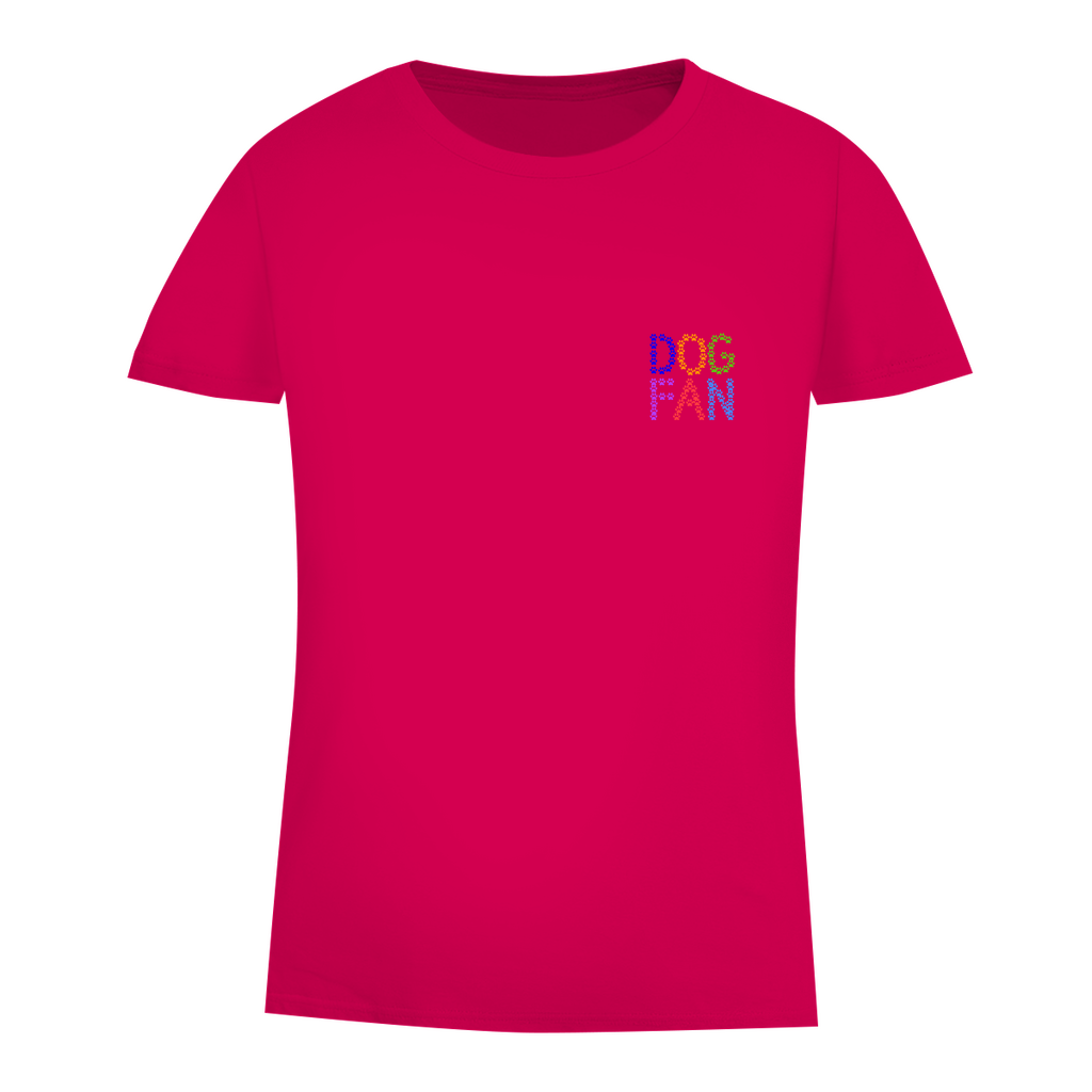 Damen Premium Bio T-Shirt mit dem Hundedesign "Dogfan2_Nr.2"
