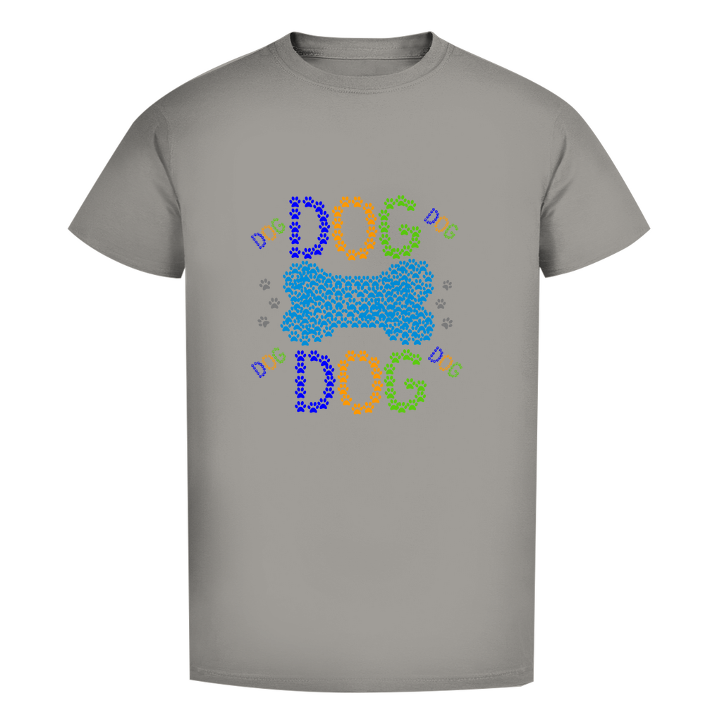 Herren Premium Bio T-Shirt mit dem Hundedesign"DogKnochen1"