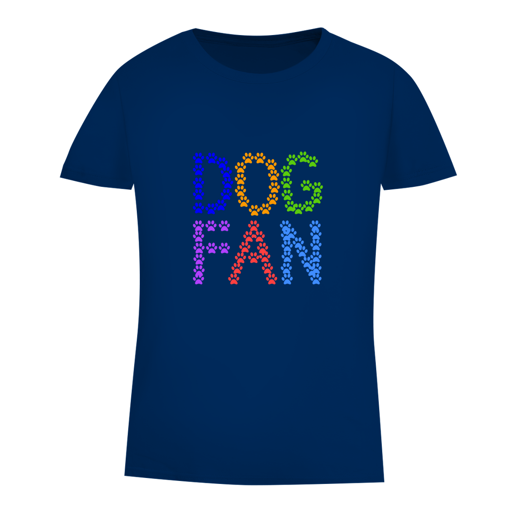 Damen Premium Bio T-Shirt mit dem Hundedesign "Dogfan_Vers 1"
