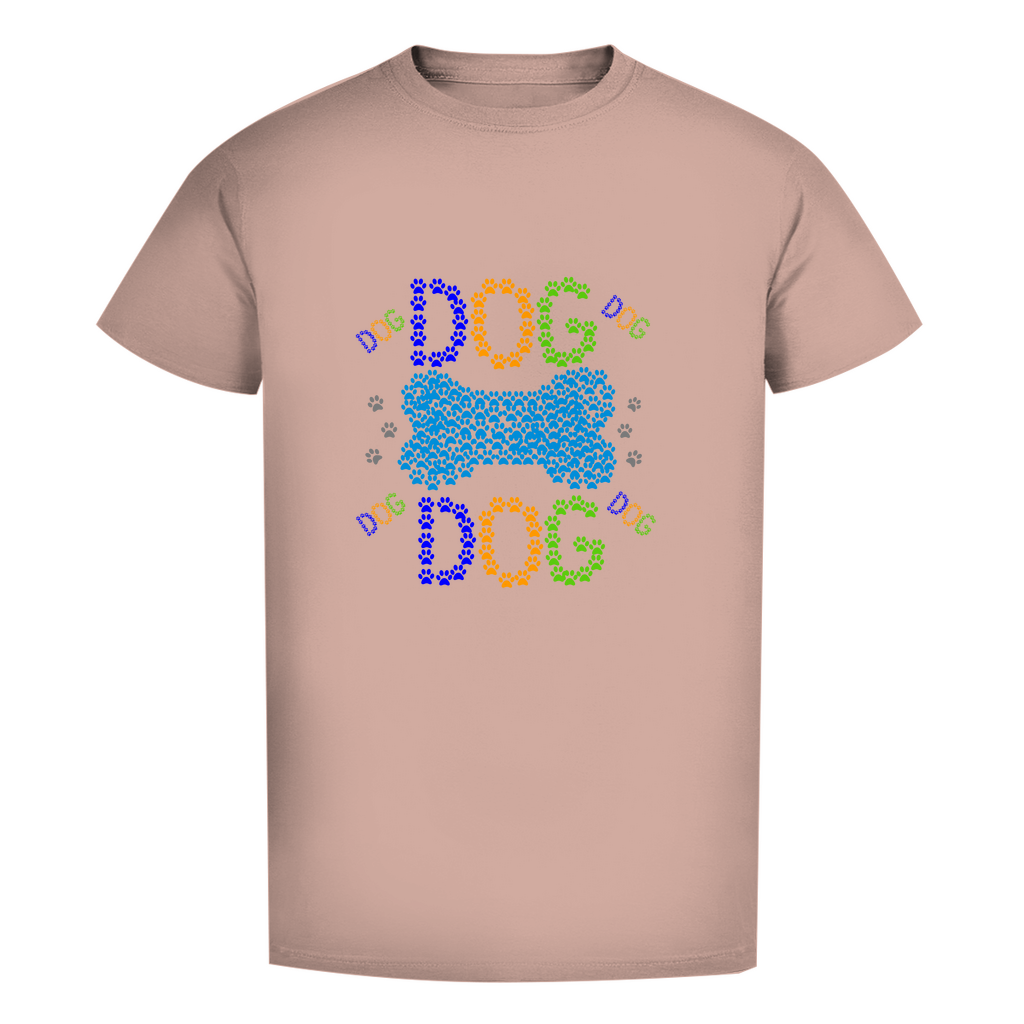 Herren Premium Bio T-Shirt mit dem Hundedesign"DogKnochen1"