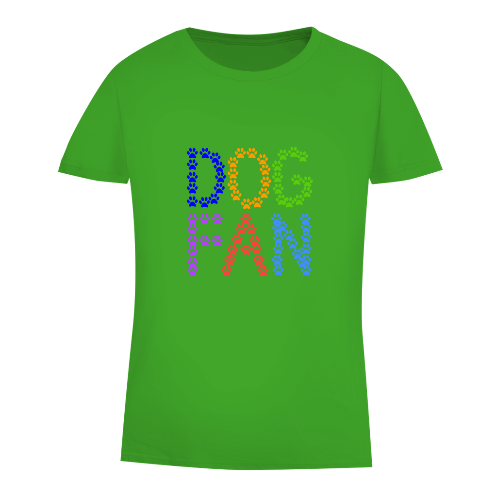 Damen Premium Bio T-Shirt mit dem Hundedesign "Dogfan_Vers 1"