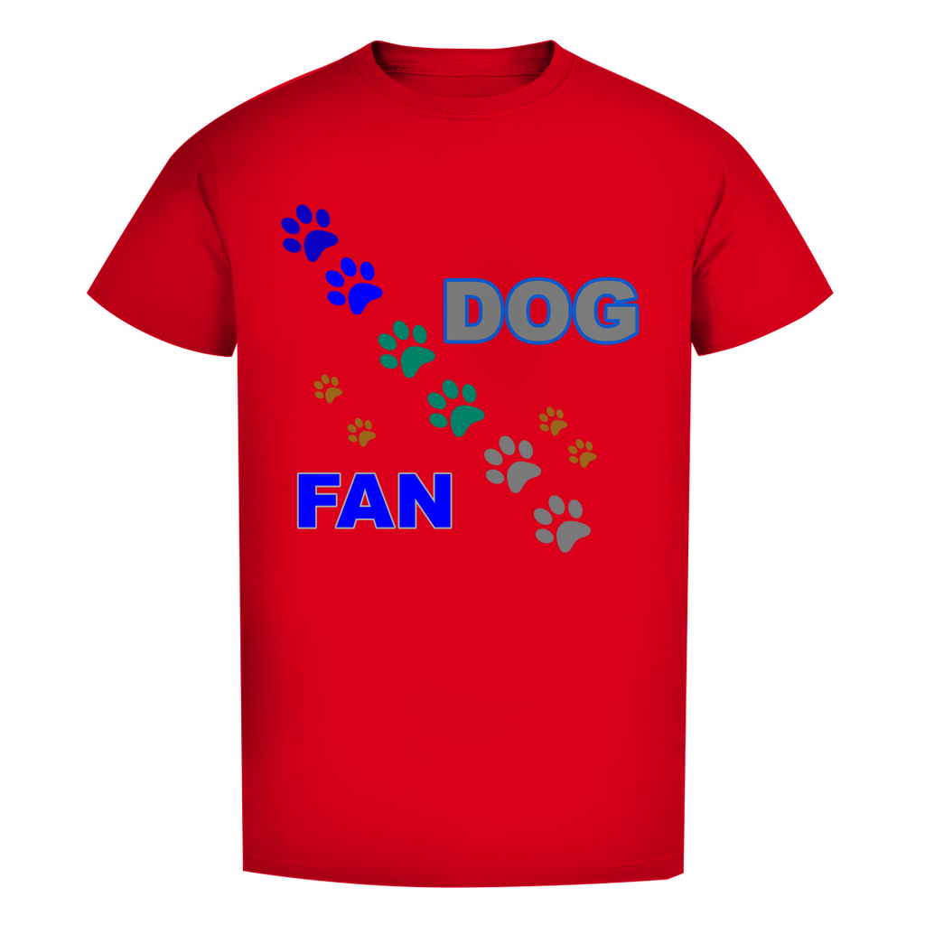 Herren Premium Bio T-Shirt mit dem Hundedesign "Dogfan Herren 1"