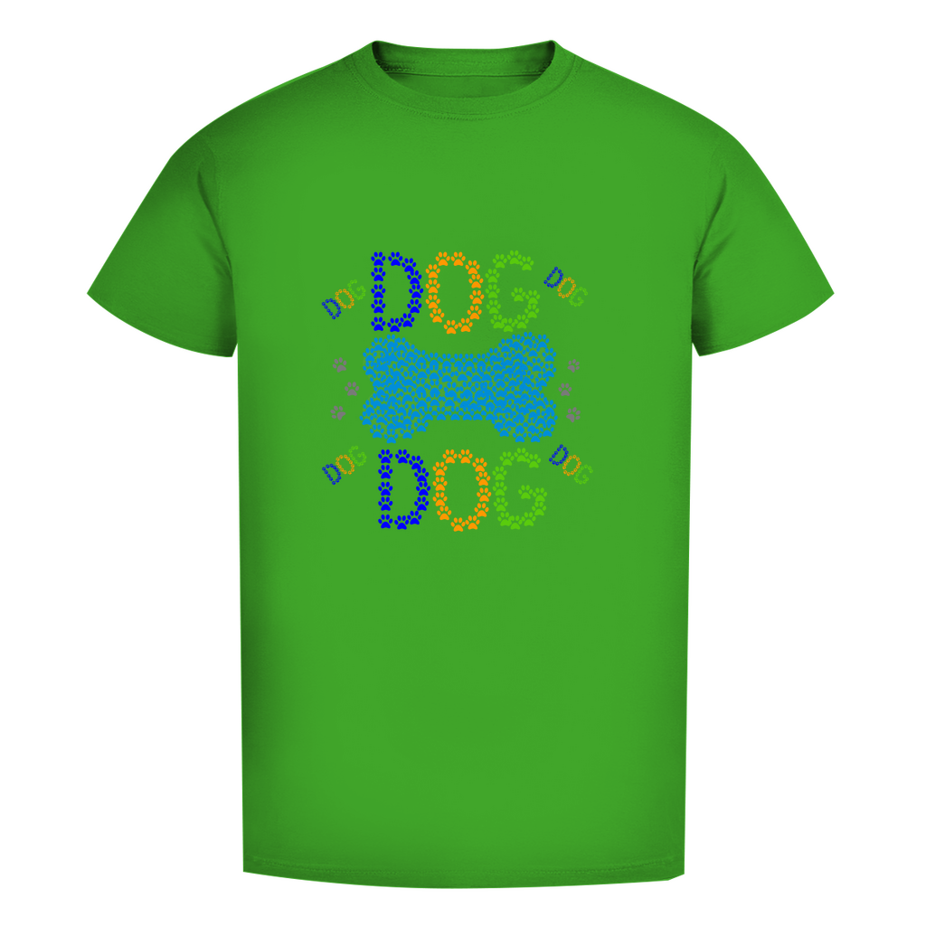 Herren Premium Bio T-Shirt mit dem Hundedesign"DogKnochen1"