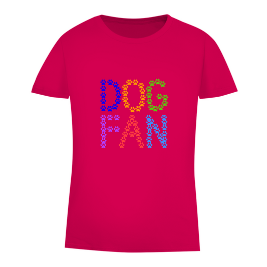 Damen Premium Bio T-Shirt mit dem Hundedesign "Dogfan_Vers 1"