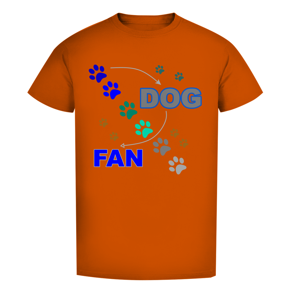 Herren Premium Bio T-Shirt mit dem Hundedesign "Dogfan Herren Vers 2"