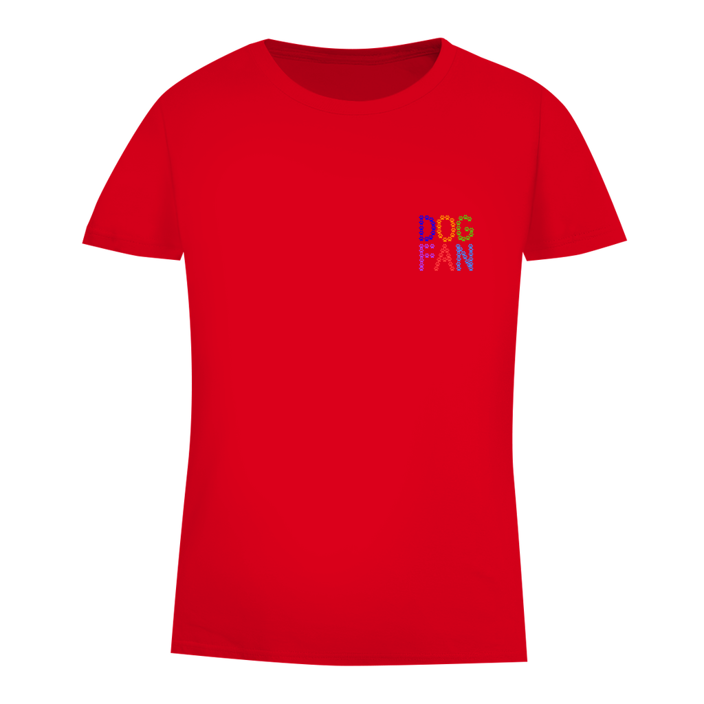 Damen Premium Bio T-Shirt mit dem Hundedesign "Dogfan2_Nr.2"